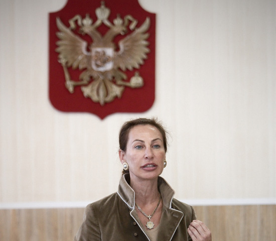 Irina Nikitina announces the next number